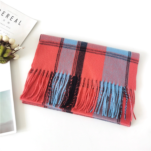 Wholesale classic Plaid shawl men scarf for lovers supplier