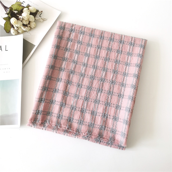 Wholesale korean Plaid Muslim scarf scarf men shawl supplier