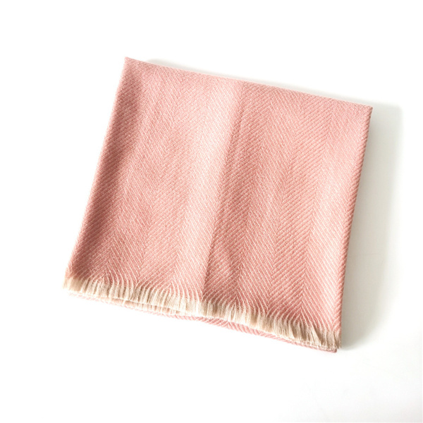 Wholesale imitation cashmere herringbone shawl warm scarf female couple scarf supplier