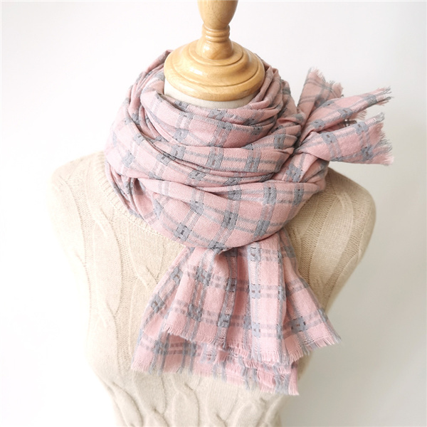 Wholesale korean Plaid Muslim scarf scarf men shawl supplier