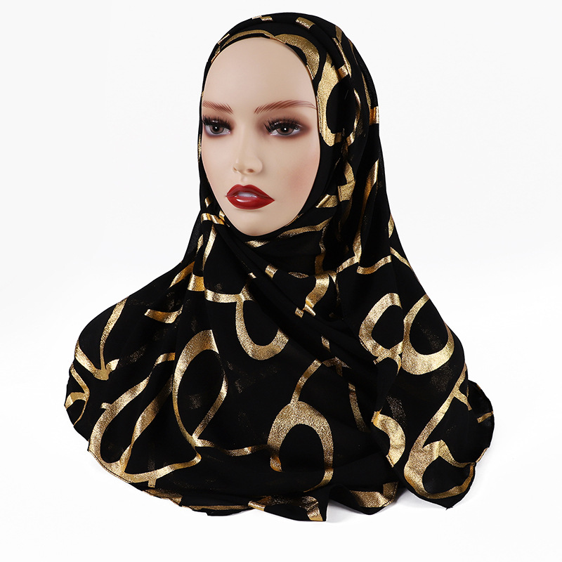 wholesale scarves Malaysia hot stamping scarf Muslim headscarves