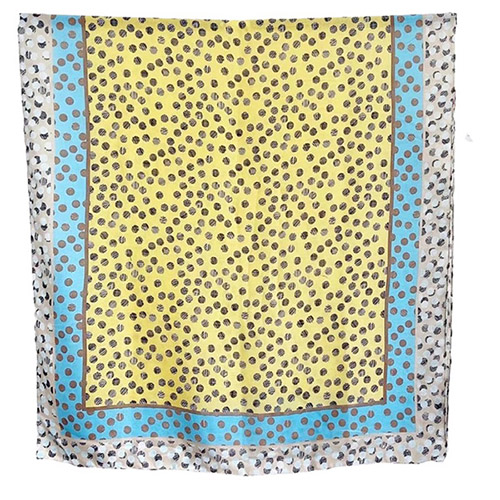 wholesale scarves cotton linen simple carriage geometric lady scarf supplier
