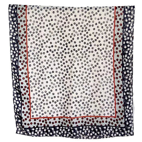 wholesale scarves cotton linen simple carriage geometric lady scarf supplier