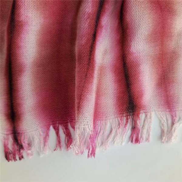 2021 New spot women tie dyed scarf thin comfortable breathable warm shawl