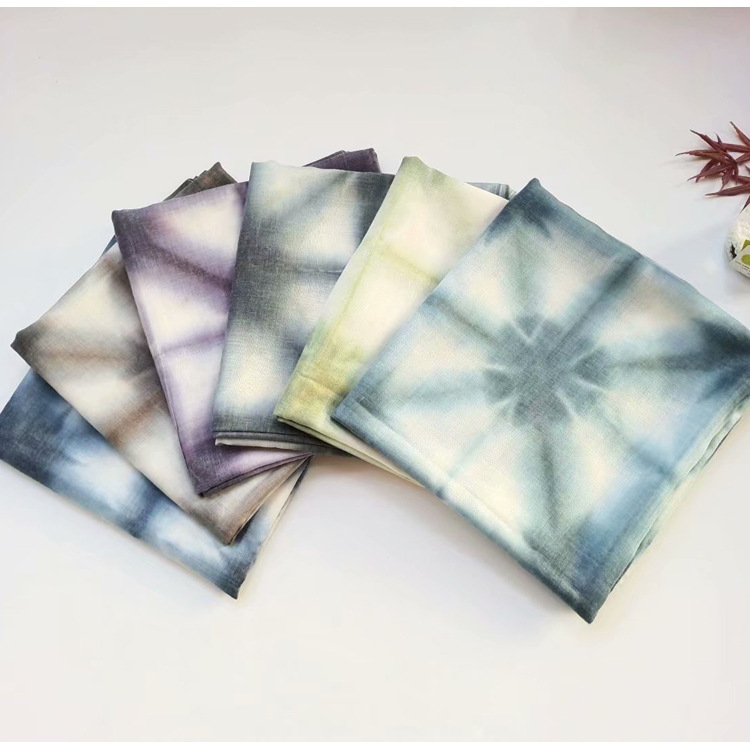 Winter new fashion rice word hand tie dyed scarf long curled warm shawl