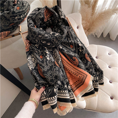 Tassel Versatile shawl scarf Fashion neck scarf