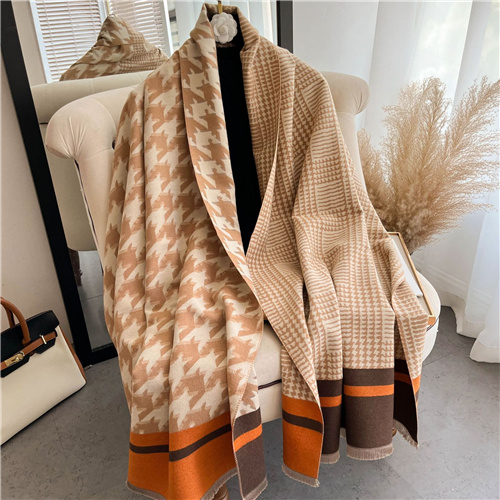 Thousand bird scarf warm and fashionable shawl wholesale