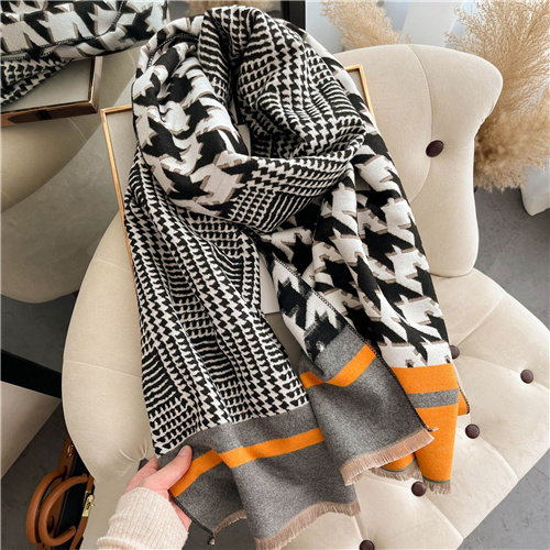 Thousand bird scarf warm and fashionable shawl wholesale