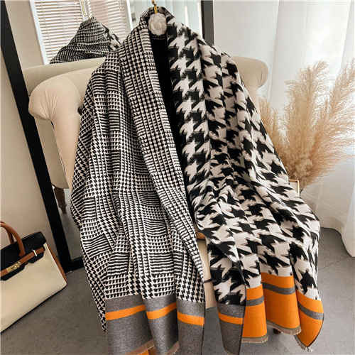 Thousand bird scarf warm and fashionable shawl wholesale