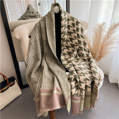 Thousand bird scarf warm and fashionable shawl wholesale
