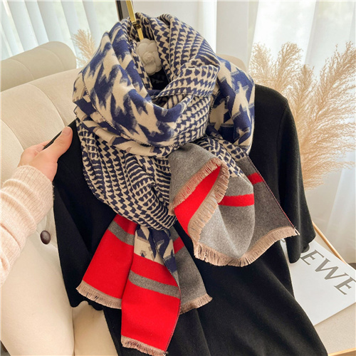 Thousand bird scarf warm and fashionable shawl wholesale