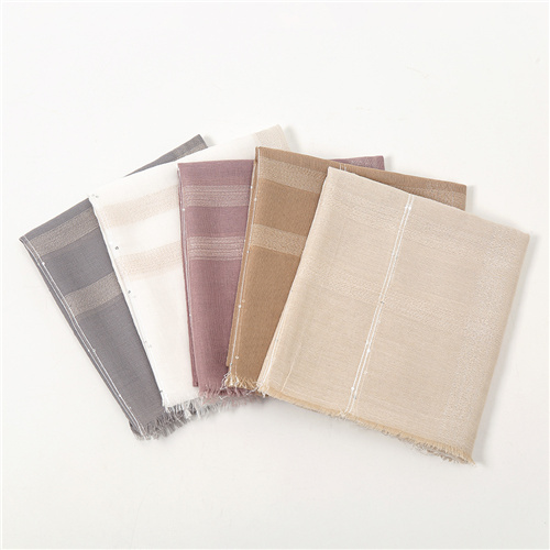 Wholesale of new womens shawl polyester plus sequins plain colored long towel