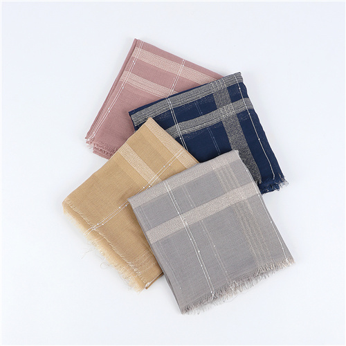 Wholesale of new womens shawl polyester plus sequins plain colored long towel