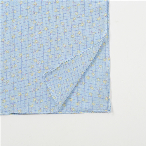 Printed pearl chiffon scarf candy color geometric floral scarf womens hood