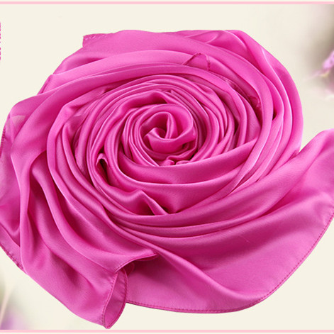 Solid color monochrome women 90 silk imitation square scarves wholesale net color scarves