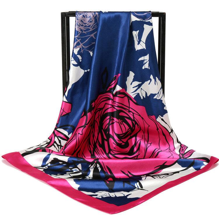 Spring and Autumn New style Square Scarf Simulation Silk Scarf Scarf Shawl Wholesale