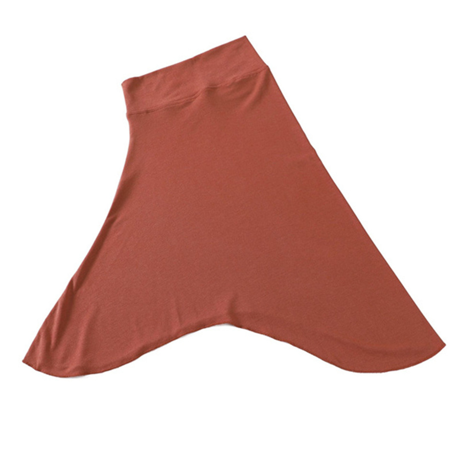 Pure Color Modal Cotton Hijab Convenient Headscarf Headgear Women Factory Wholesale