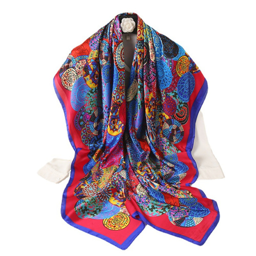 New decorative shawl large square scarf professional scarf printing scarf factory wholesale