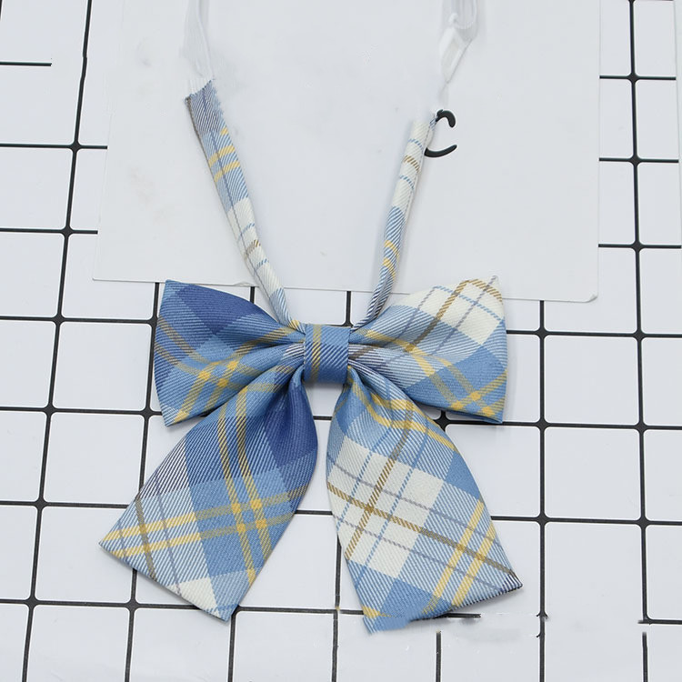 JK collar Plaid uniform college style girls sailor suit bow knot manufacturer spot batch