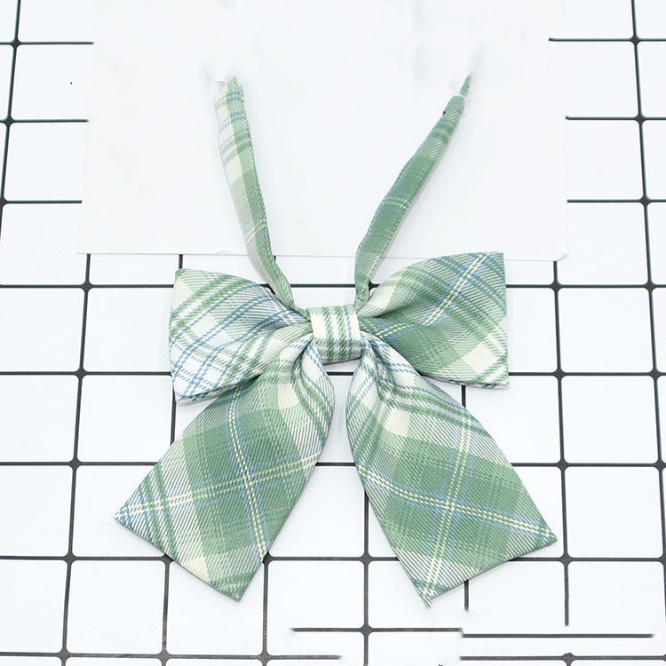 JK collar Plaid uniform college style girls sailor suit bow knot manufacturer spot batch