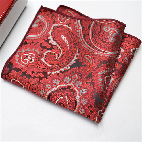 New pocket towel mens small square towel striped chest handkerchief towel spot wholesale sample customization
