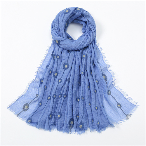 Fashion Scarf hot selling monochrome cotton headscarf pure color cotton manufacturer direct sales and wholesale