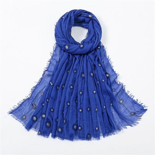 Fashion Scarf hot selling monochrome cotton headscarf pure color cotton manufacturer direct sales and wholesale