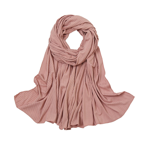 New thread cotton breathable headscarf solid color cotton soft scarf wholesale