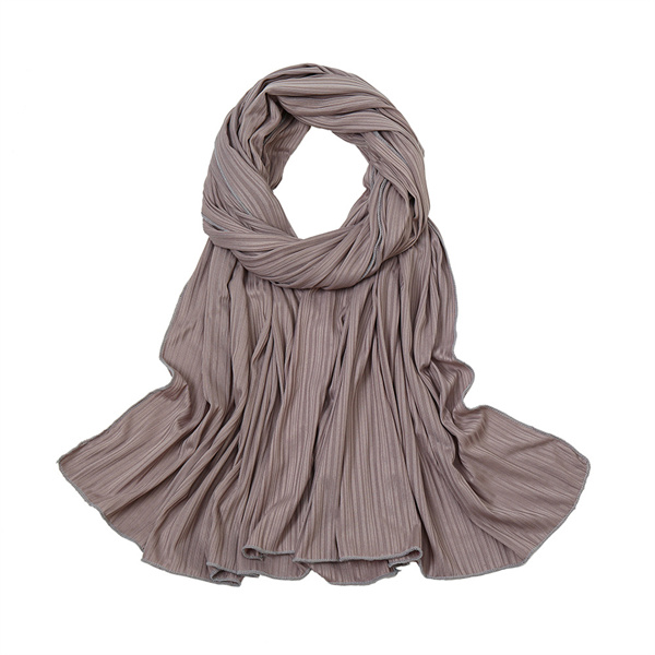 New thread cotton breathable headscarf solid color cotton soft scarf wholesale