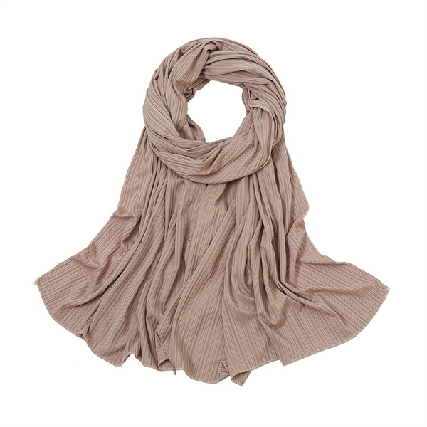 New thread cotton breathable headscarf solid color cotton soft scarf wholesale
