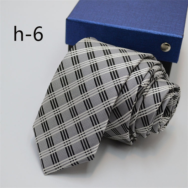 Mens business formal tie 6 cm jacquard tie supports wholesale sample customization