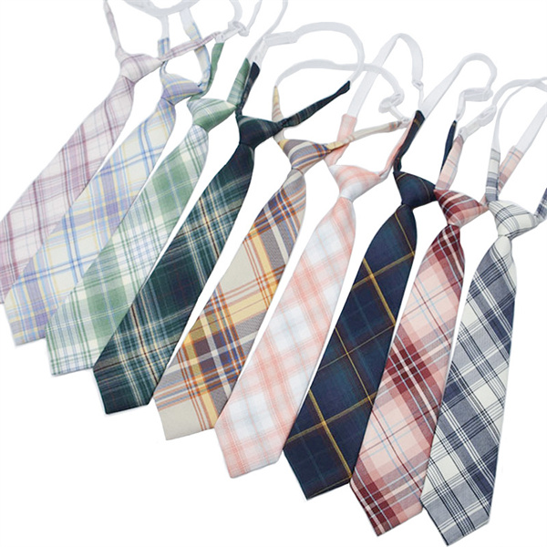 lattice tie free uniform college style small tie wholesale