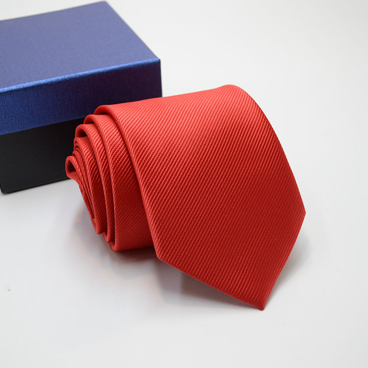 Suit dress tie accessories Polyester silk tie custom logo manufacturer wholesale spot