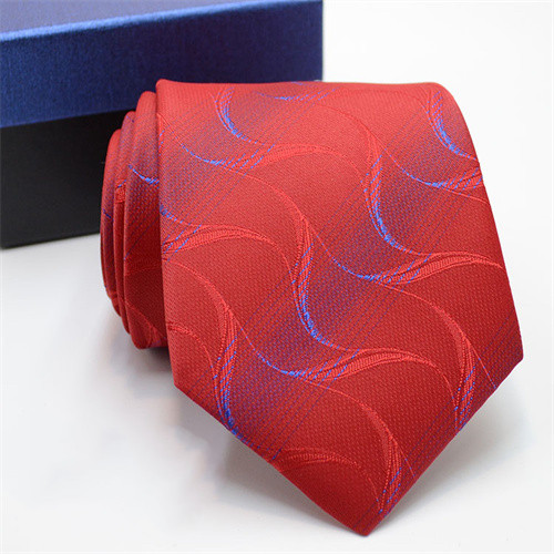 Suit dress tie accessories Polyester silk tie custom logo manufacturer wholesale spot