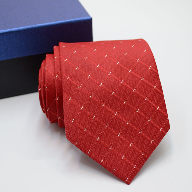 Suit dress tie accessories Polyester silk tie custom logo manufacturer wholesale spot