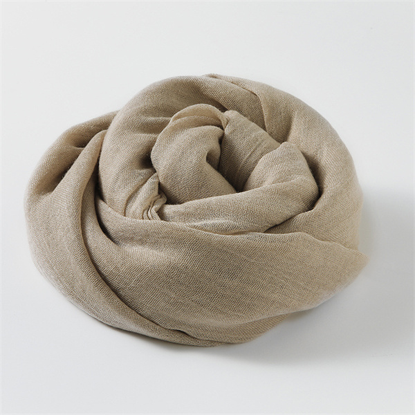 Solid color cotton linen scarf sunscreen silk scarf small Bib beach long square towel wholesale