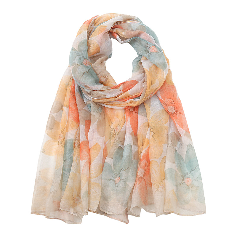Muslim silk scarf Balinese scarf sunscreen scarf wholesale