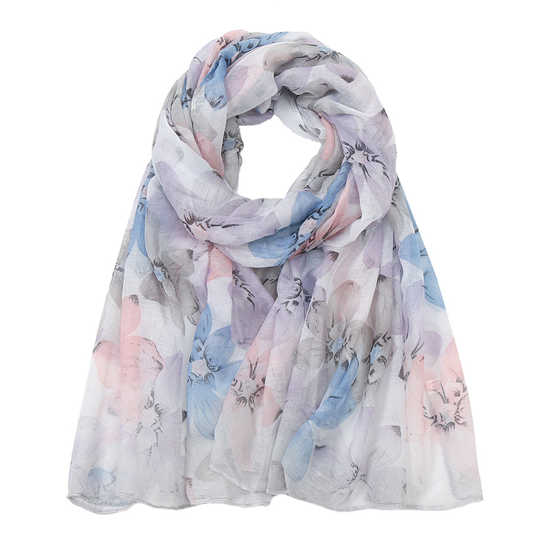 Muslim silk scarf Balinese scarf sunscreen scarf wholesale