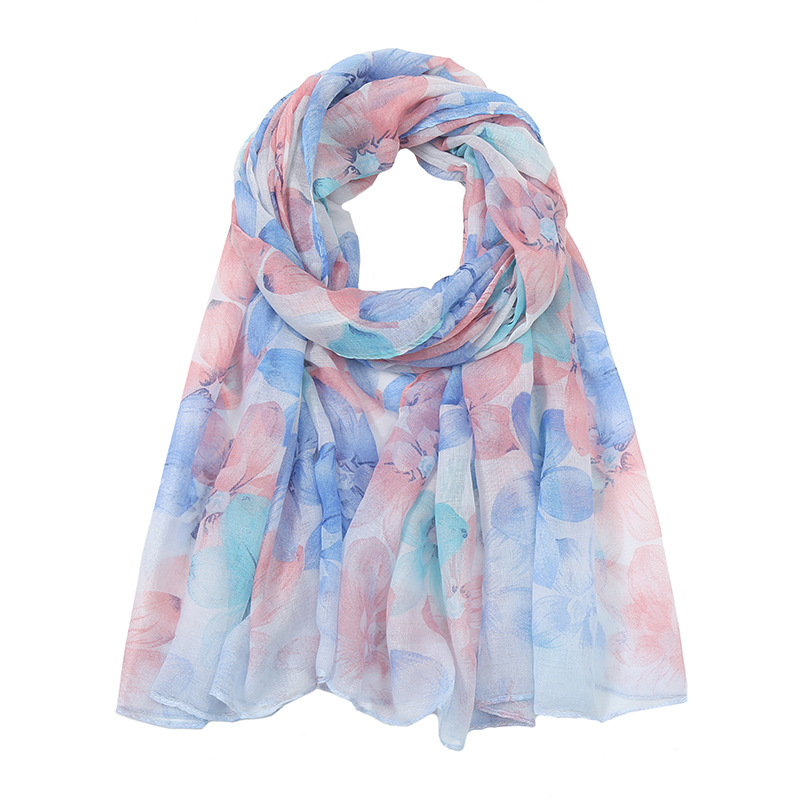 Muslim silk scarf Balinese scarf sunscreen scarf wholesale