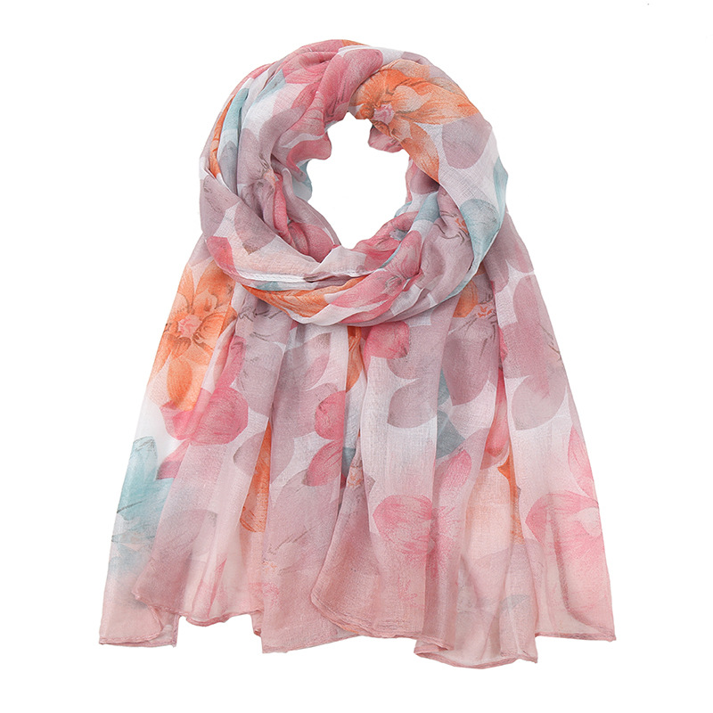 Muslim silk scarf Balinese scarf sunscreen scarf wholesale