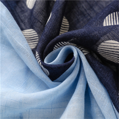 Thin style wave point slub yarn cotton linen silk scarf tassel fashion beach towel