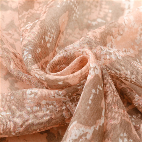 Summer cotton linen scarf snake skin leopard print tassel beach towel shawl