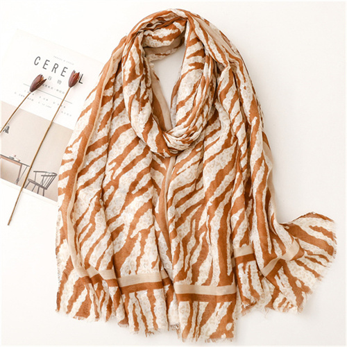 Leopard Print Hot Silver Fashion Scarf Cotton Linen Scarf Shawl wholesale