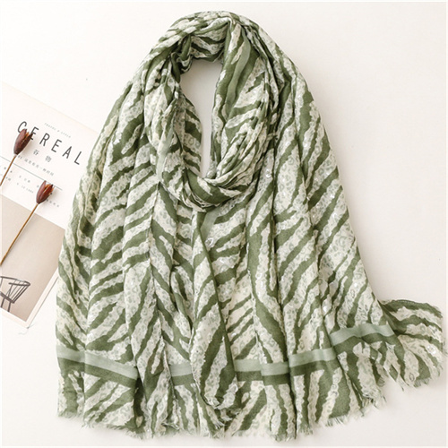 Leopard Print Hot Silver Fashion Scarf Cotton Linen Scarf Shawl wholesale