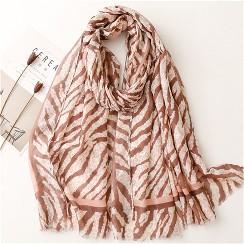 Leopard Print Hot Silver Fashion Scarf Cotton Linen Scarf Shawl wholesale