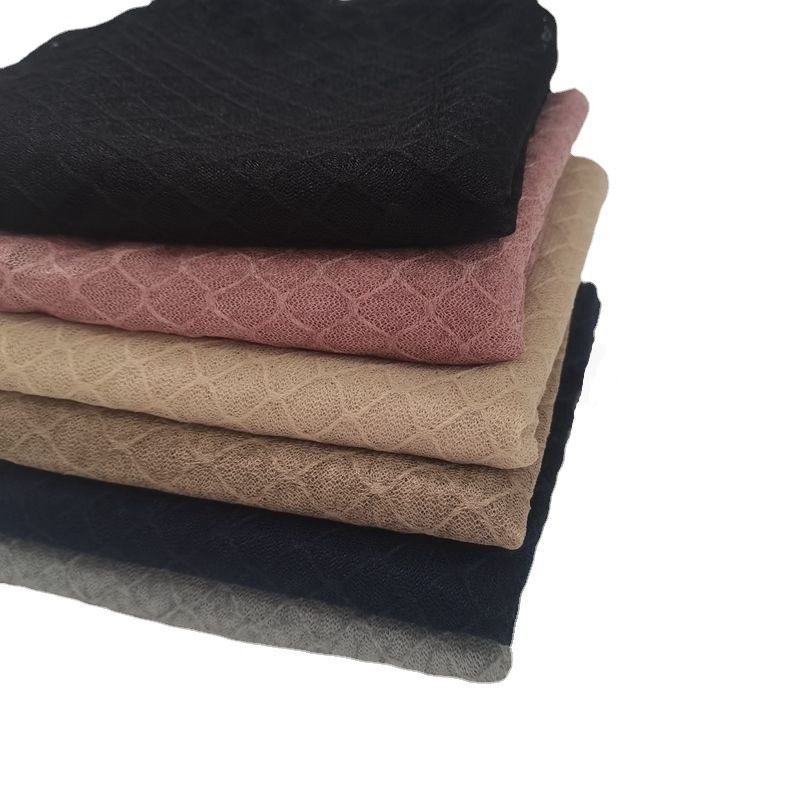 Summer thin mesh Square Scarf Lace hollow perspective scarf wholesale