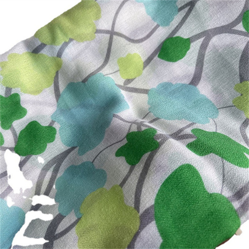 Versatile scarf scarf green halo dye contrast color cotton and linen scarf wholesale