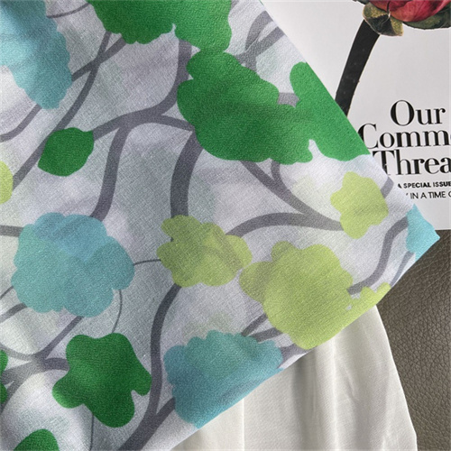 Versatile scarf scarf green halo dye contrast color cotton and linen scarf wholesale