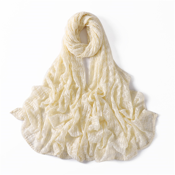 Solid cotton lace breathable womens scarf scarf shawl wholesale