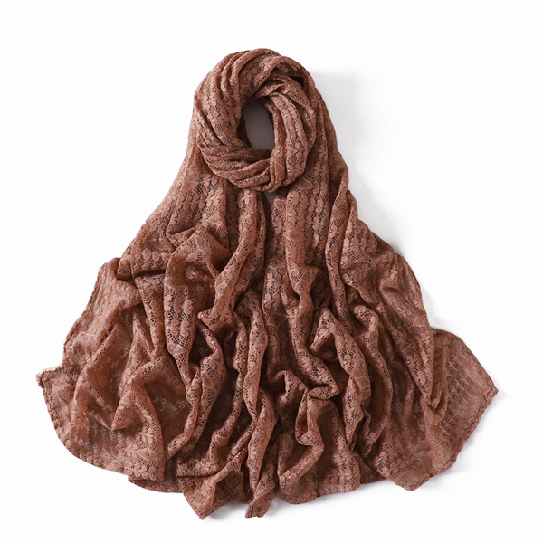 Solid cotton lace breathable womens scarf scarf shawl wholesale